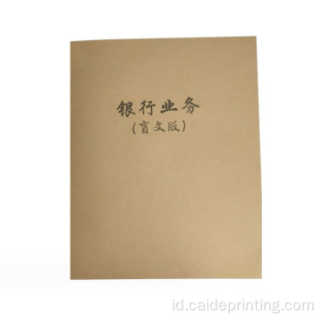 Panduan Perbankan Braille Braille Embossed Braille Paper